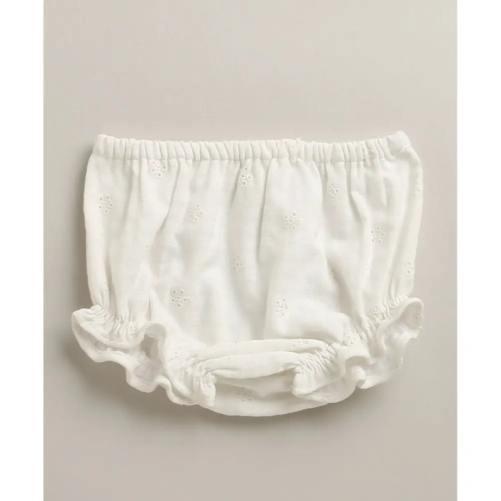 Sweetlime By As Organic Cotton Meadow Mist Floral Set - White - 3-6M