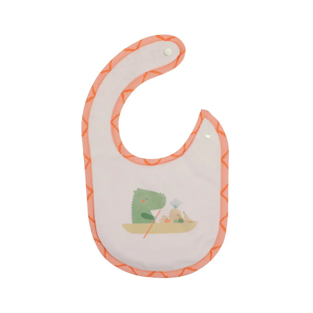Abracadabra Cotton Jersey Newborn Bib Set (Pack of 3) - Hippo &amp; Me - 0-12 Months