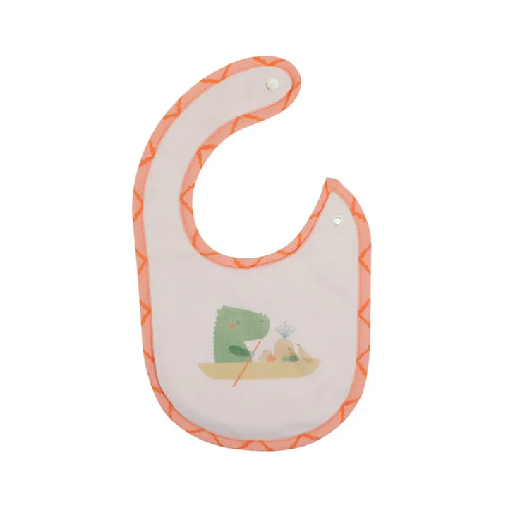 Abracadabra Cotton Jersey Newborn Bib Set (Pack of 3) - Hippo &amp; Me - 0-12 Months