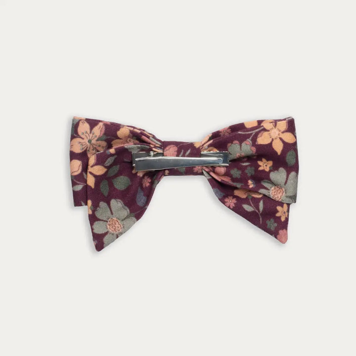 Early Sunday Chiara Clip - Garden Flowers Plum