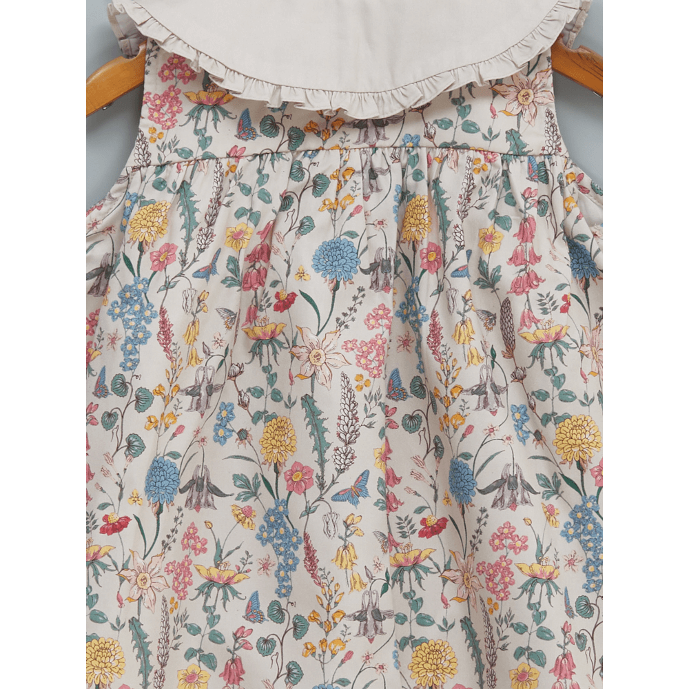 Liz Jacob Pretty Wild Things Handwoven Cotton Dress – Digitally Printed