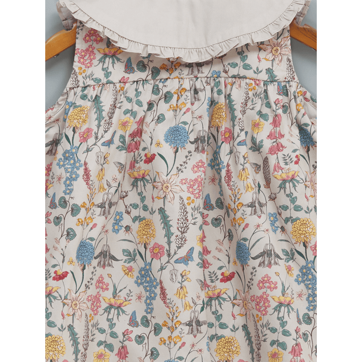 Liz Jacob Pretty Wild Things Handwoven Cotton Dress – Digitally Printed