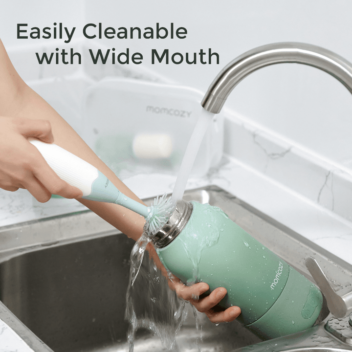 Momcozy Sterilizers &amp; Warmer Portable Breast Milk &amp; Water Warmer - Green