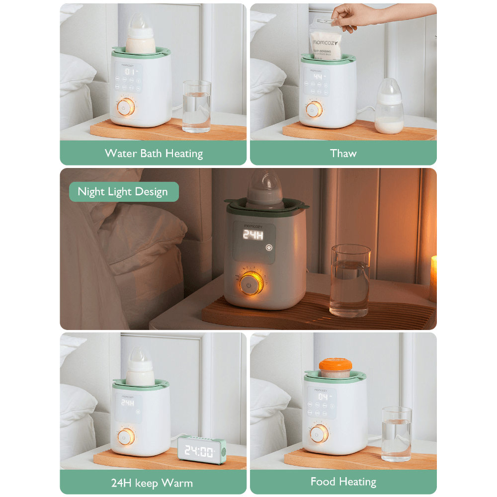 Momcozy Sterilizers &amp; Warmer Baby Bottle Warmer - White