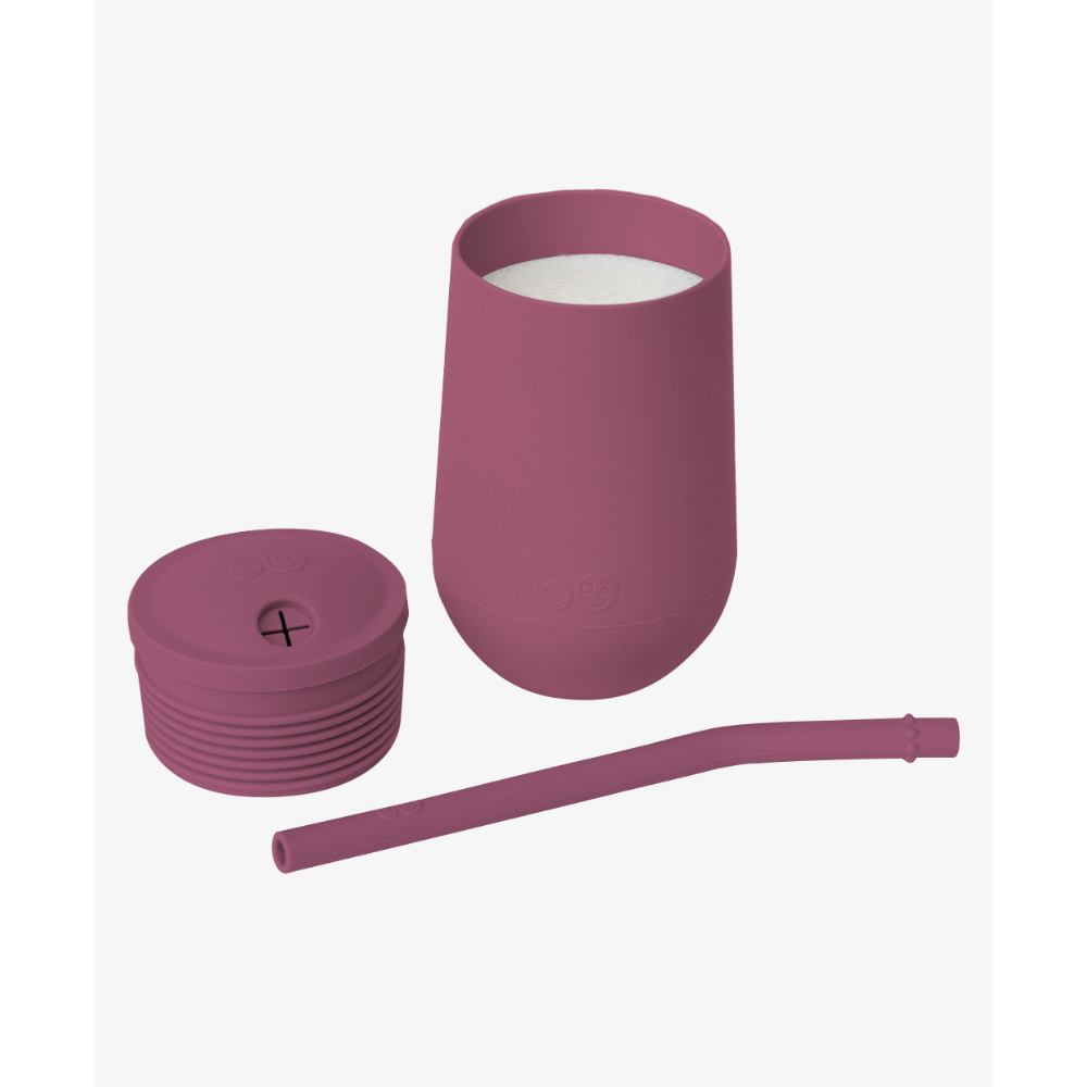 ezpz Happy Cup + Straw System for Preschoolers