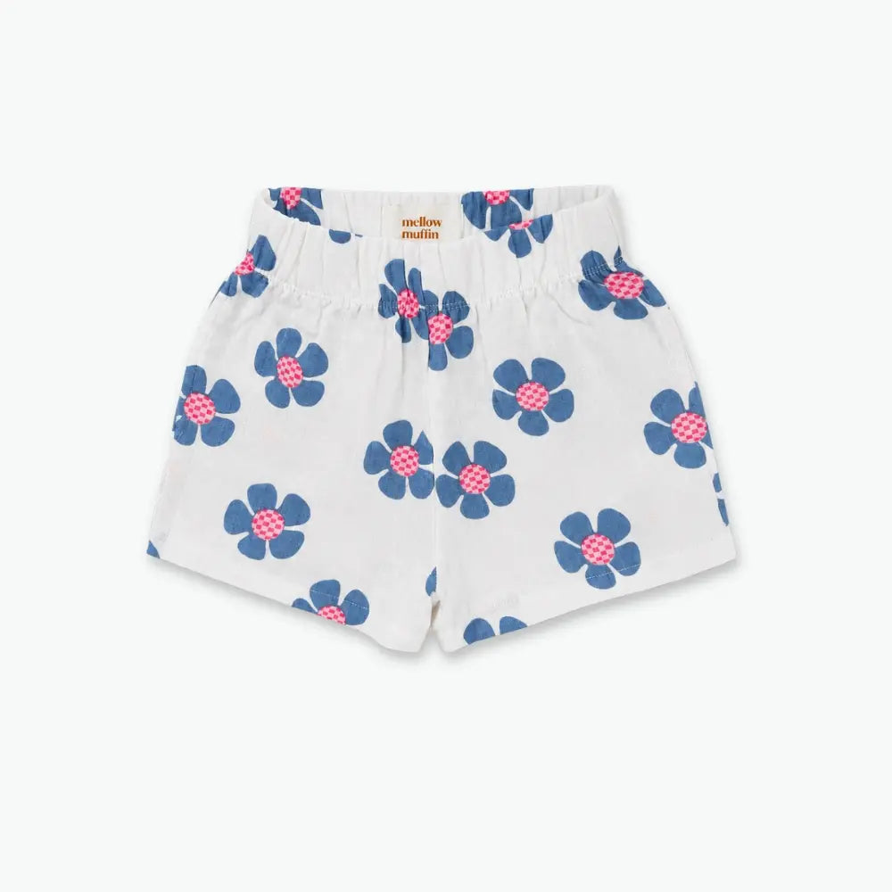 Mellow Muffin Breezy Shorts - Berry Blossom