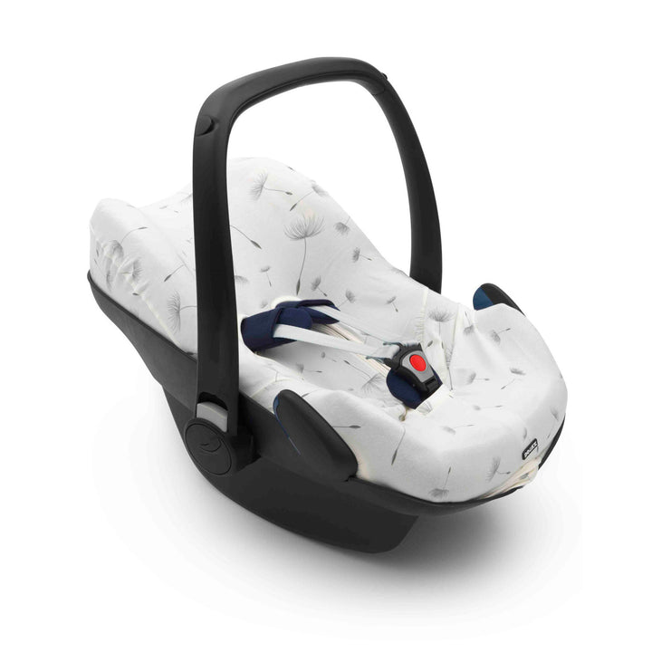 Dooky Baby Universal Car Seat Cover 0+ | Breathable Cotton - White