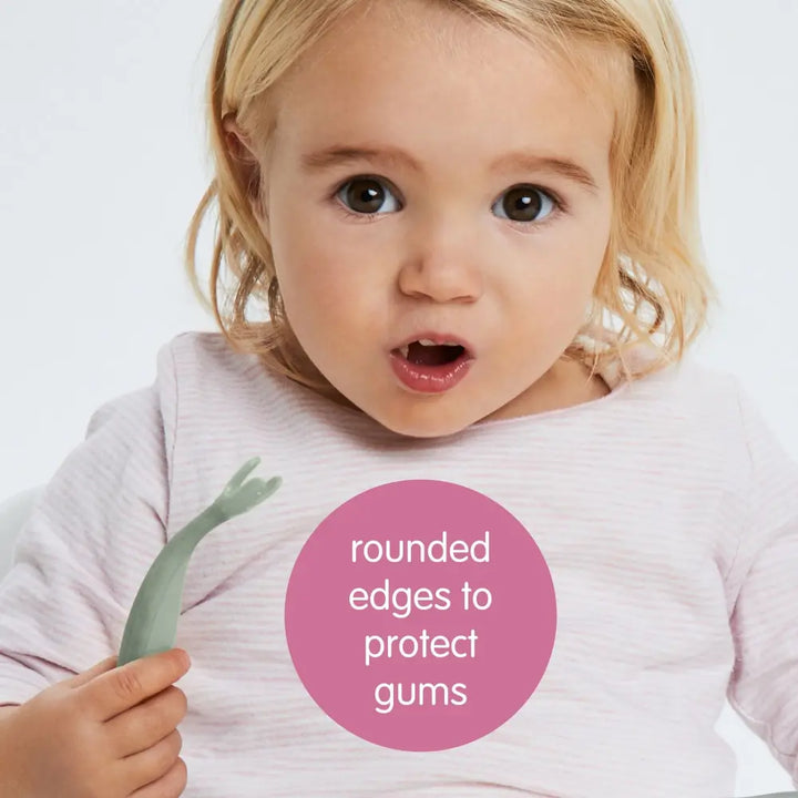 Bbox Toddler Fork &amp; Spoon Cutlery Set Sage Green