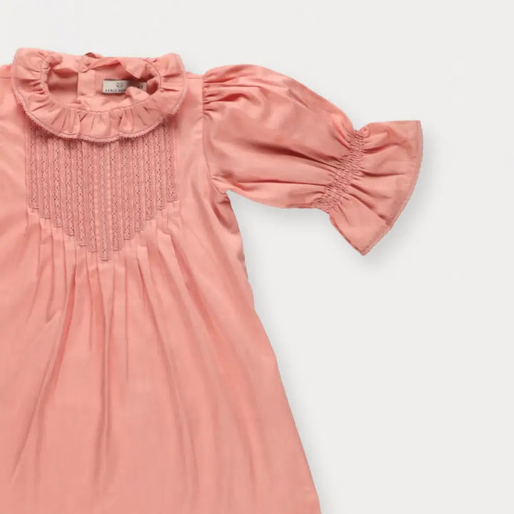 Early Sunday Julie Dress For Girls - Blush Pink