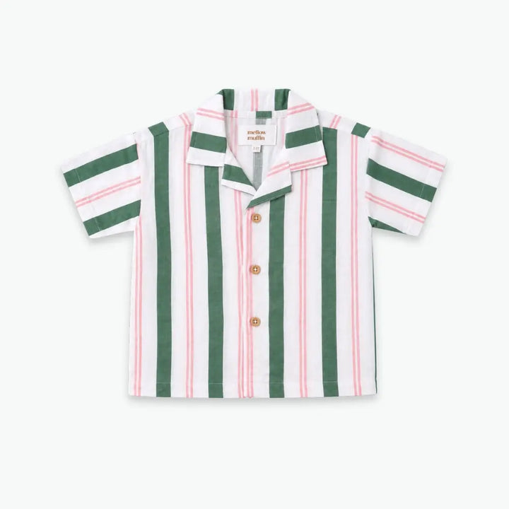 Mellow Muffin Sunny Shirt - Matcha Sakura
