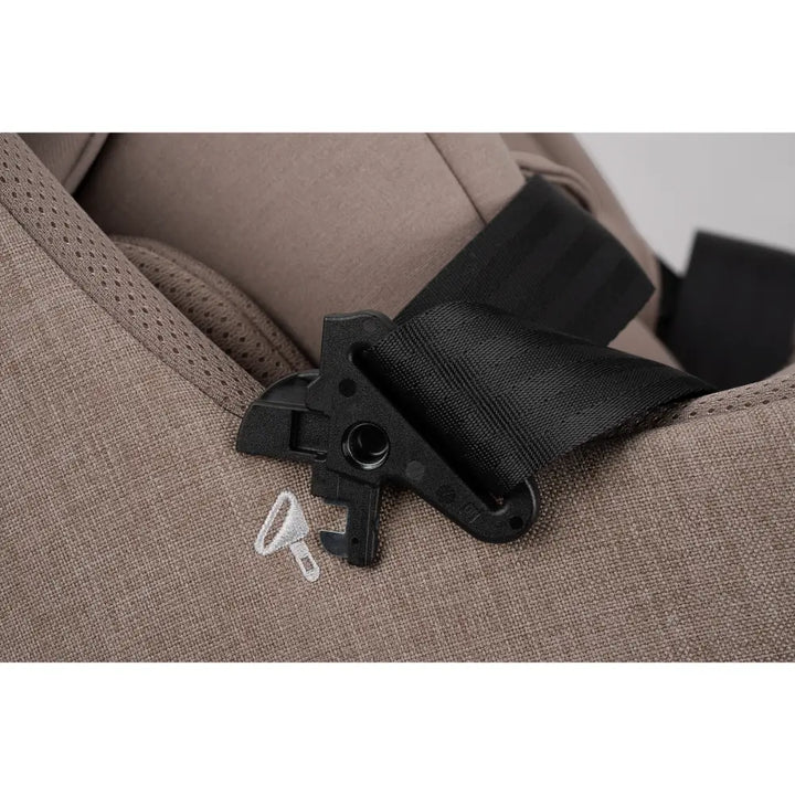 Nuna PRUU Aire Infant Car Seat|Convertible (Forward &amp; Rear Facing)|360 Degrees Rotation with Base|Retractabe Sun Canopy|Moisture Absorbing Airy Mesh|5 Positions Recline In Both Mode|For 0 to 4Y|Upto 19 Kg - Cedar