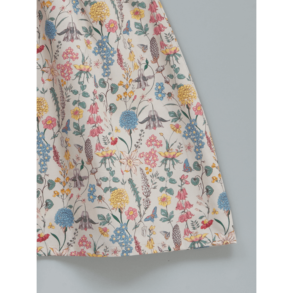Liz Jacob Pretty Wild Things Handwoven Cotton Dress – Digitally Printed