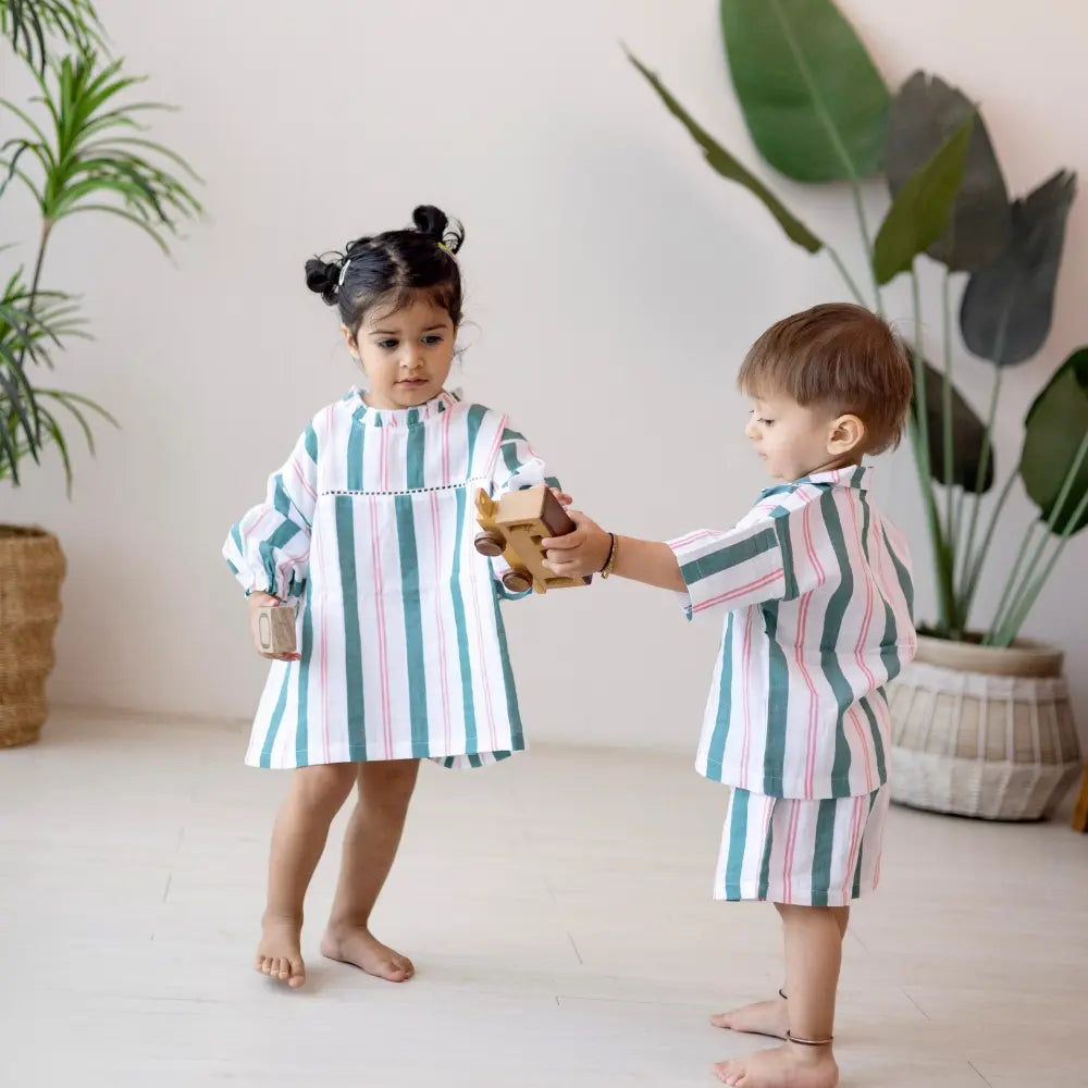 Mellow Muffin Sunny Shirt - Matcha Sakura