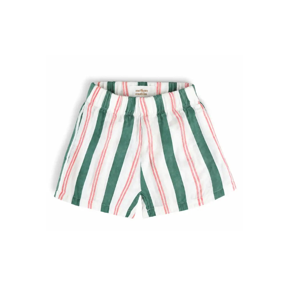 Mellow Muffin Breezy Shorts - Matcha Sakura
