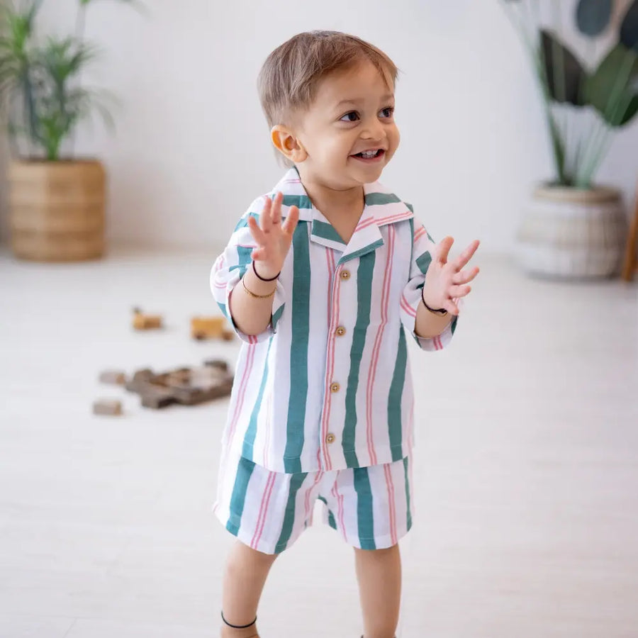 Mellow Muffin Breezy Shorts - Matcha Sakura