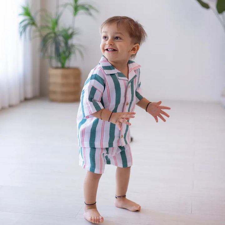 Mellow Muffin Breezy Shorts - Matcha Sakura