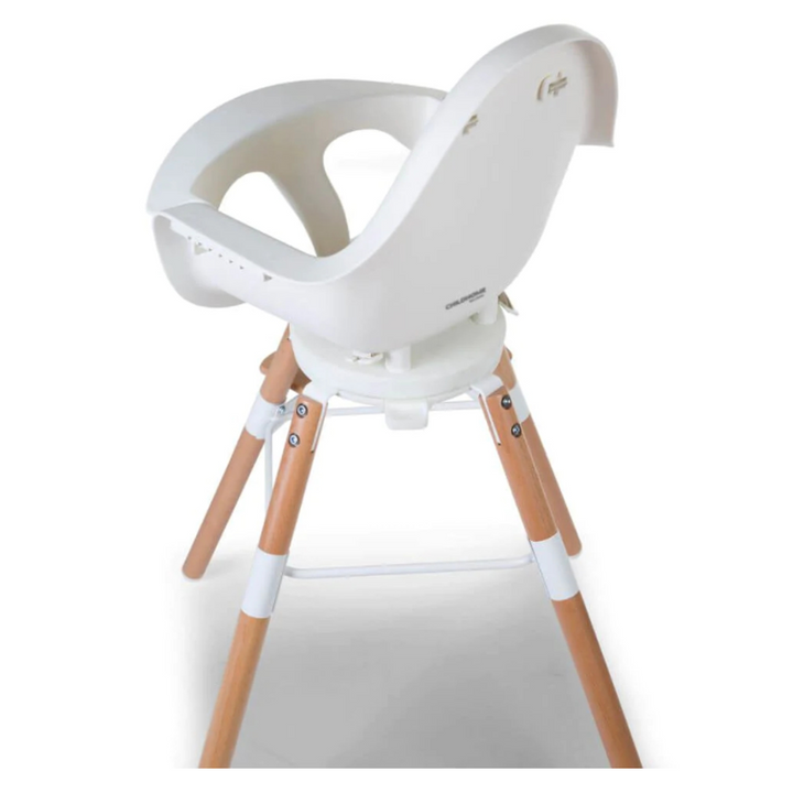 Childhome Evolu One.80° Rotating Highchair (50-75 Cm/*90 Cm) - Natural/White