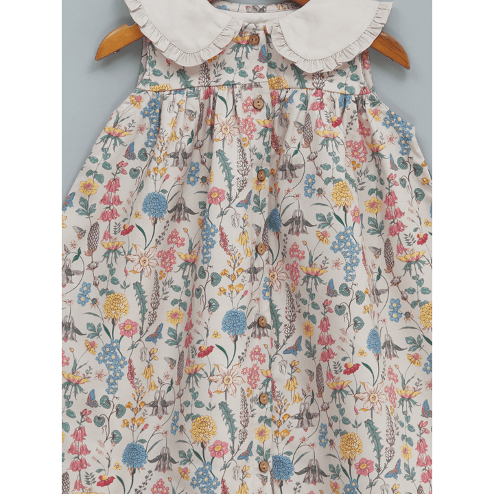Liz Jacob Pretty Wild Things Handwoven Cotton Dress – Digitally Printed