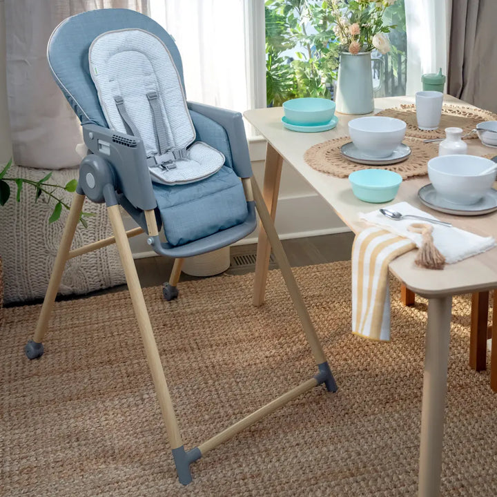 Ingenuity Proper Positioner Deluxe 7-in-1 High Chair with Recline, Rocking Infant Seat &amp; Booster Mode, 0-5 years