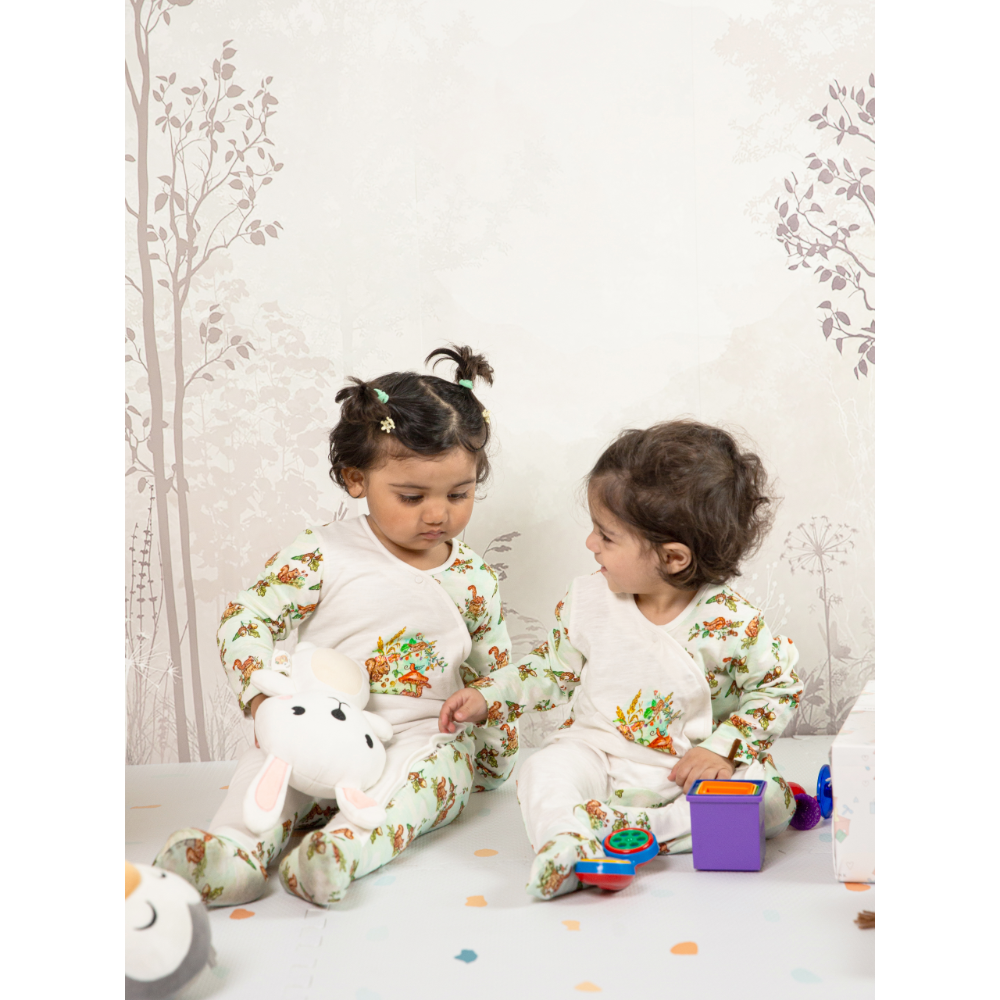 The Baby Trunk Bodysuit Onesie - Squirrel