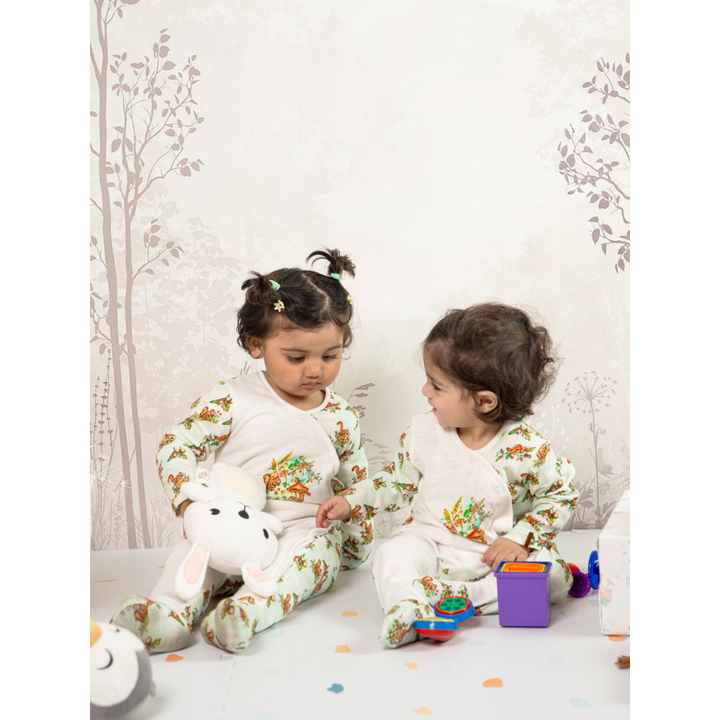 The Baby Trunk Bodysuit Onesie - Squirrel