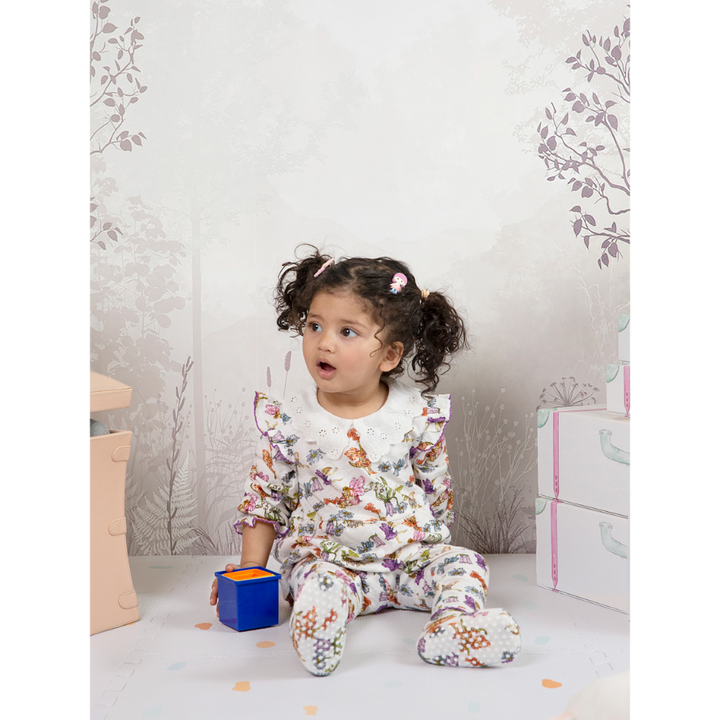 The Baby Trunk Broderie Co-ord Set - Garden Fairy