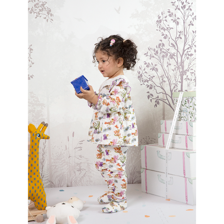 The Baby Trunk Broderie Co-ord Set - Garden Fairy