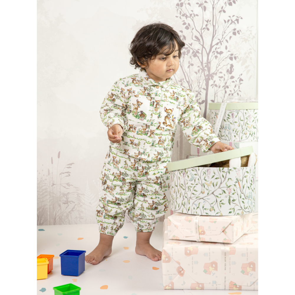 The Baby Trunk Jogger Set - Bambi