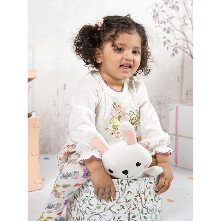The Baby Trunk Peplum Co-ord Set - Garden Fairy