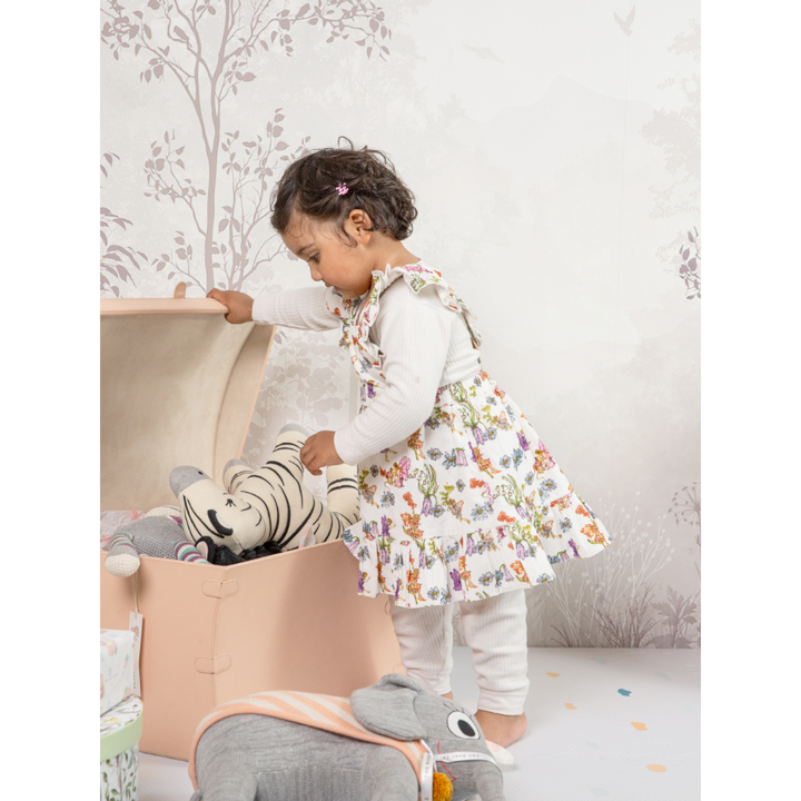 The Baby Trunk Pinafore Dress - Garden Fairy