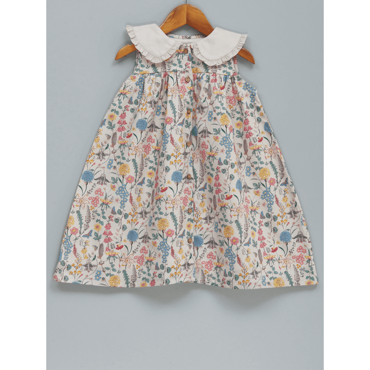 Liz Jacob Pretty Wild Things Handwoven Cotton Dress – Digitally Printed
