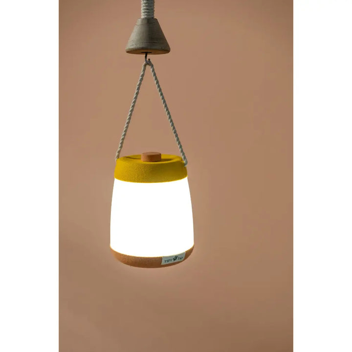 The Tipi Tap Firefly Lantern - Yellow + Peach