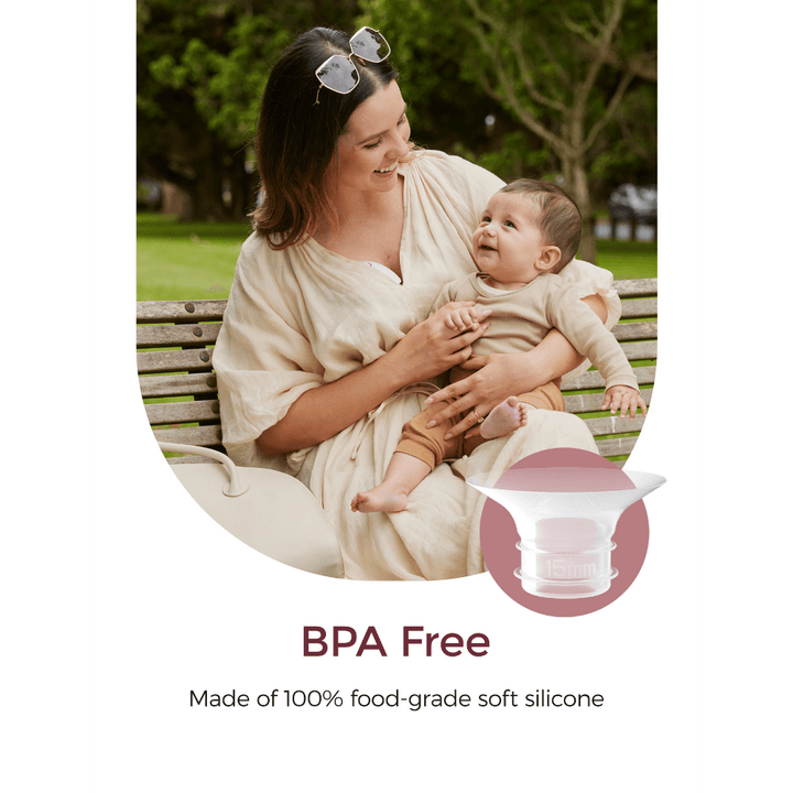 Momcozy Breastfeeding Access Flange Insert For M6 - Transparent