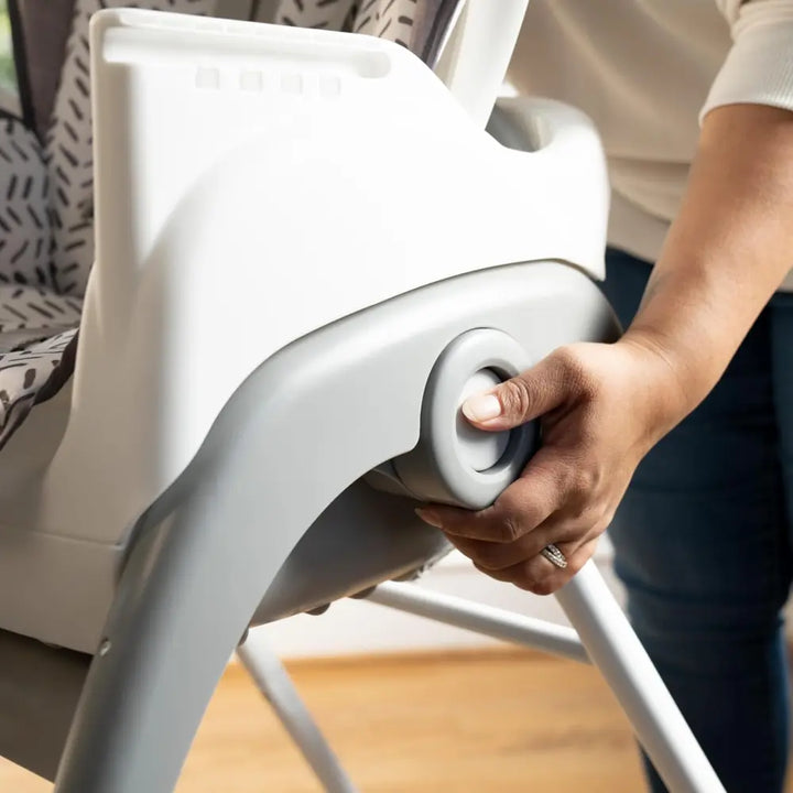 Ingenuity Trio Foldaway 6-in-1 High Chair with Booster Seat, Toddler Chair &amp; Foldable Space-Saving Design - Quill