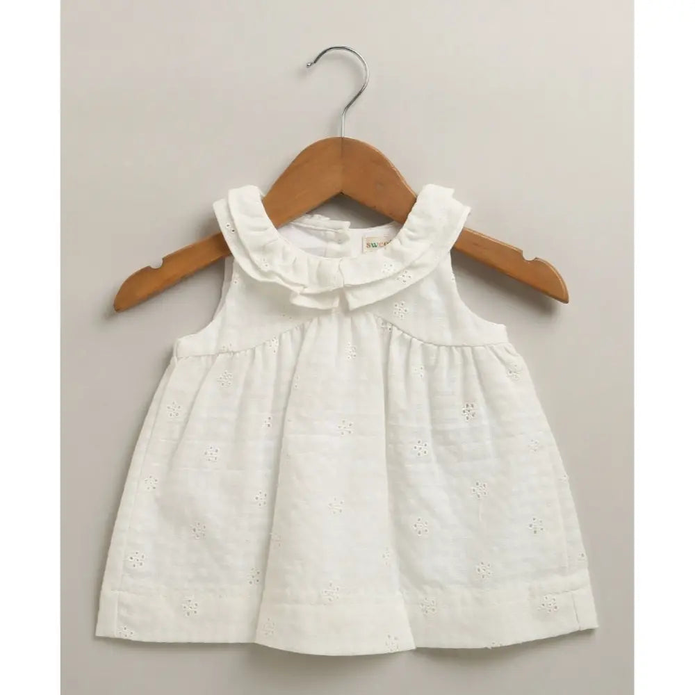 Sweetlime By As Organic Cotton Meadow Mist Floral Set - White - 9-12M