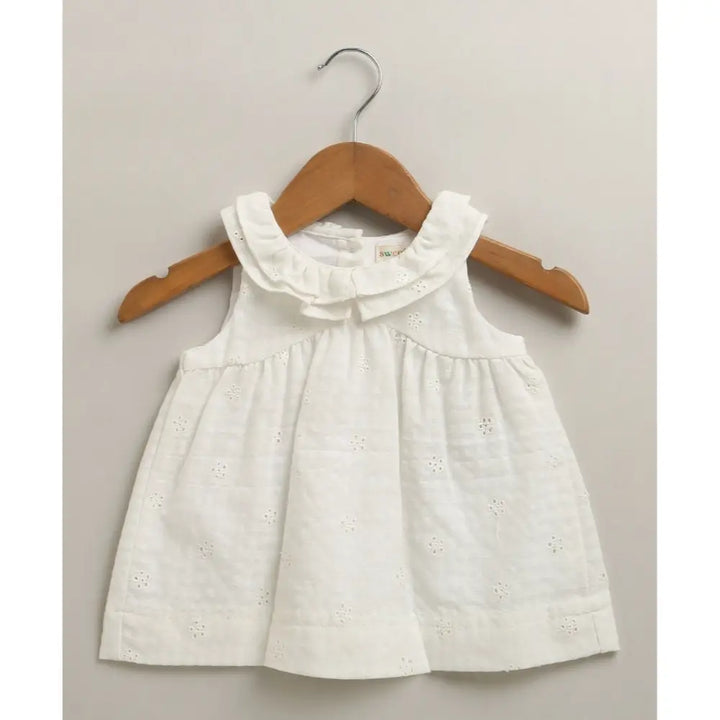 Sweetlime By As Organic Cotton Meadow Mist Floral Set - White - 9-12M