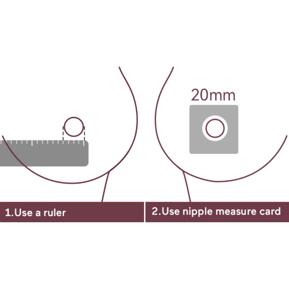 Momcozy Breastfeeding Access Flange Insert for S9 Pro/S12 Pro - Transparent