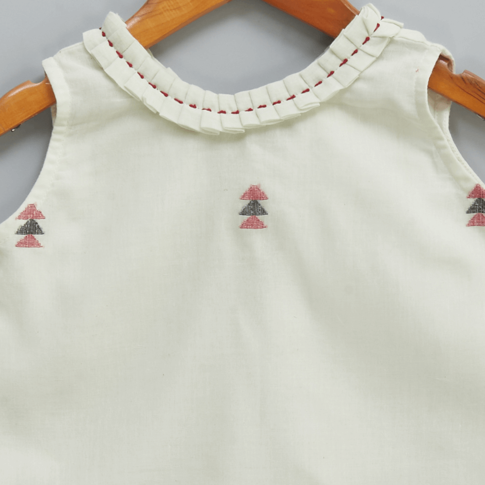 Liz Jacob Mountain Dew Handwoven Cotton Dress – Jamdani
