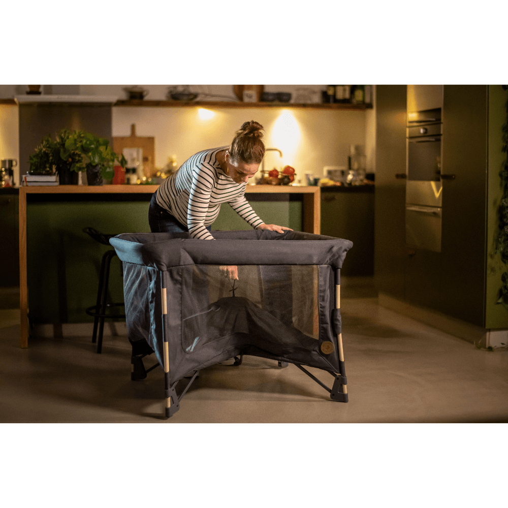 Maxi-Cosi Swift 3-in-1 Travel Cot &amp; Playpen, Birth - 3.5 Years - Graphite