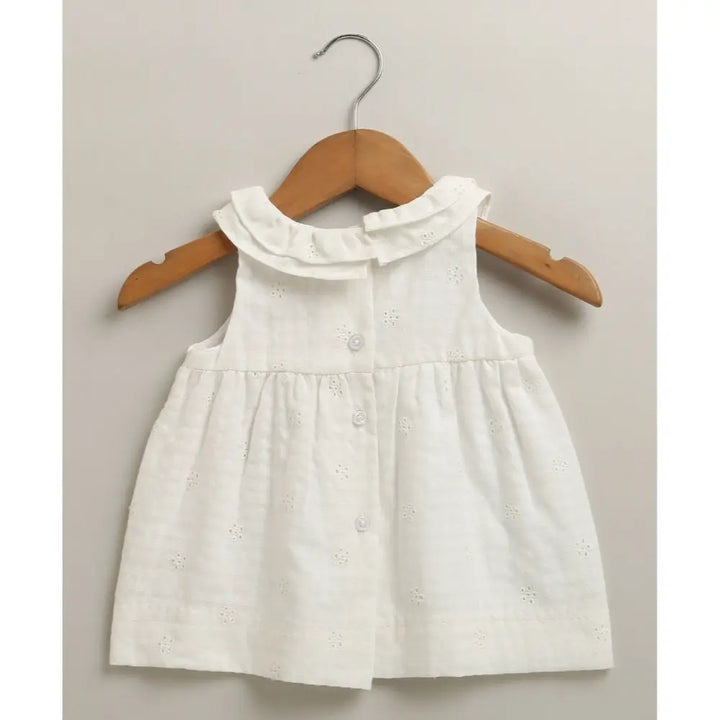Sweetlime By As Organic Cotton Meadow Mist Floral Set - White - 9-12M