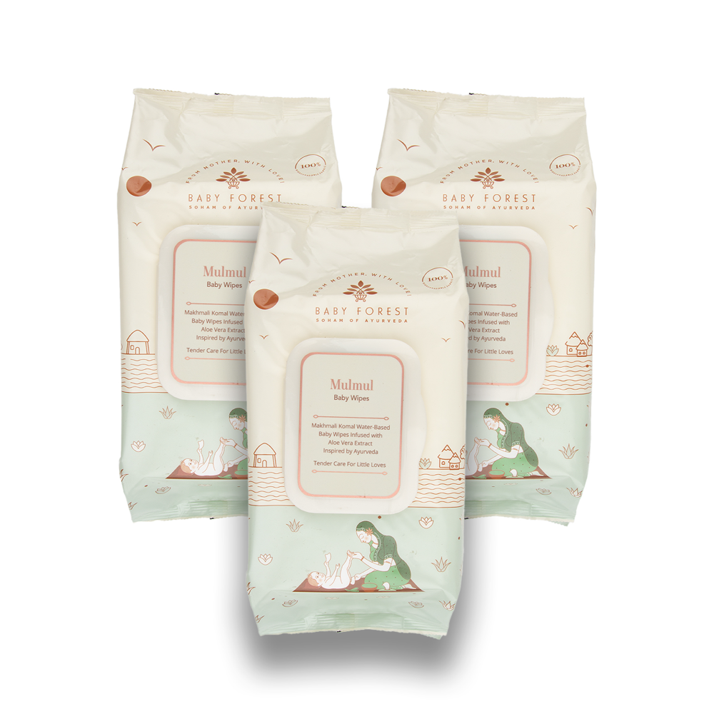 Baby Forest Mulmul Water Based Baby Wipes