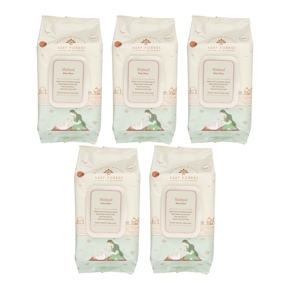 Baby Forest Mulmul Water Based Baby Wipes