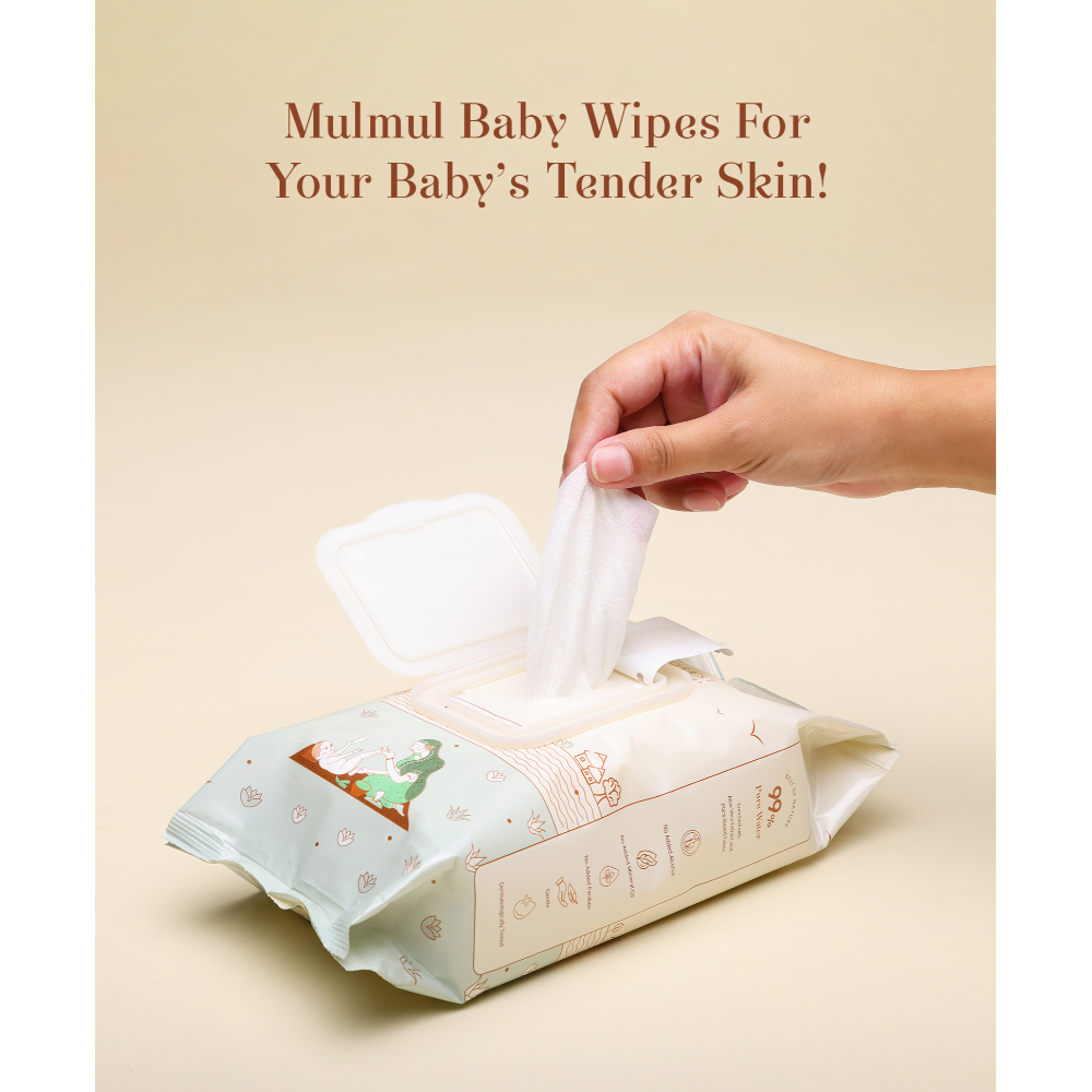 Baby Forest Mulmul Water Based Baby Wipes