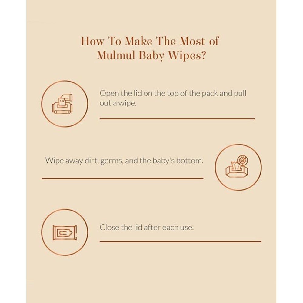 Baby Forest Mulmul Water Based Baby Wipes