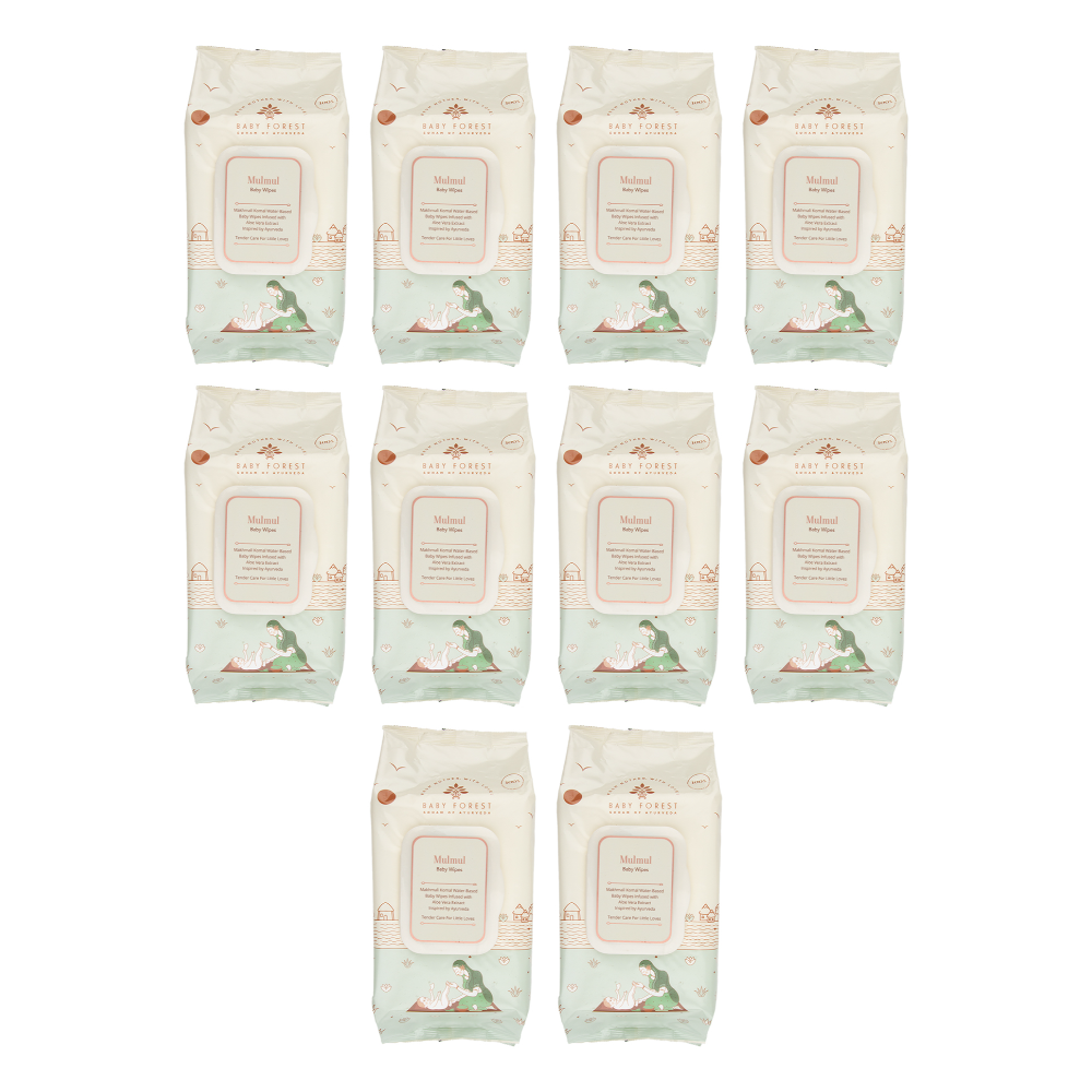 Baby Forest Mulmul Water Based Baby Wipes