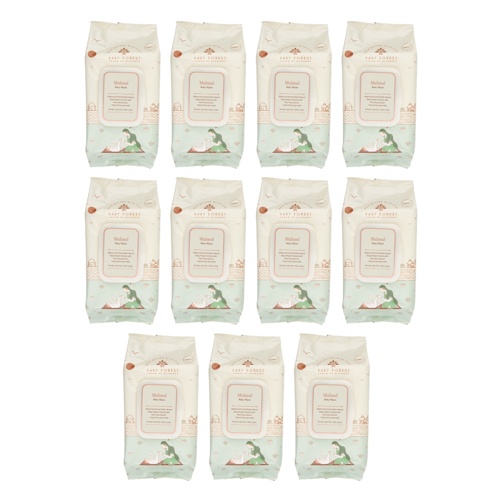 Baby Forest Mulmul Water Based Baby Wipes