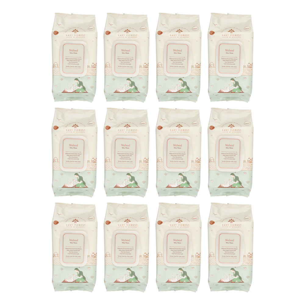 Baby Forest Mulmul Water Based Baby Wipes