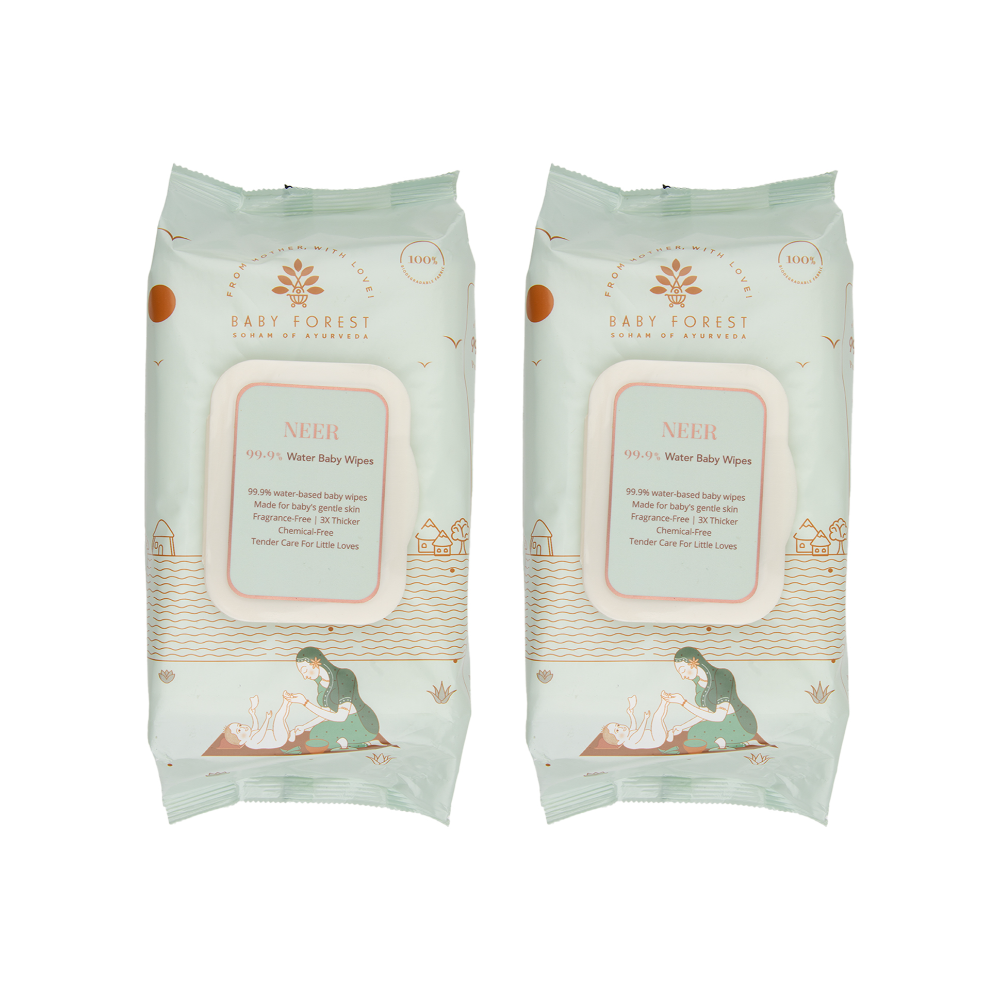 Baby Forest Neer 99.9% Water Baby Wipes