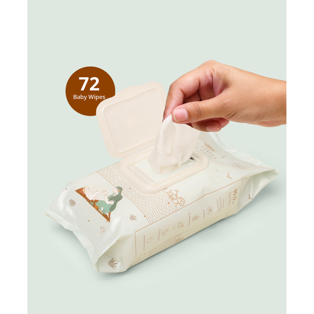 Baby Forest Mulmul Water Based Baby Wipes