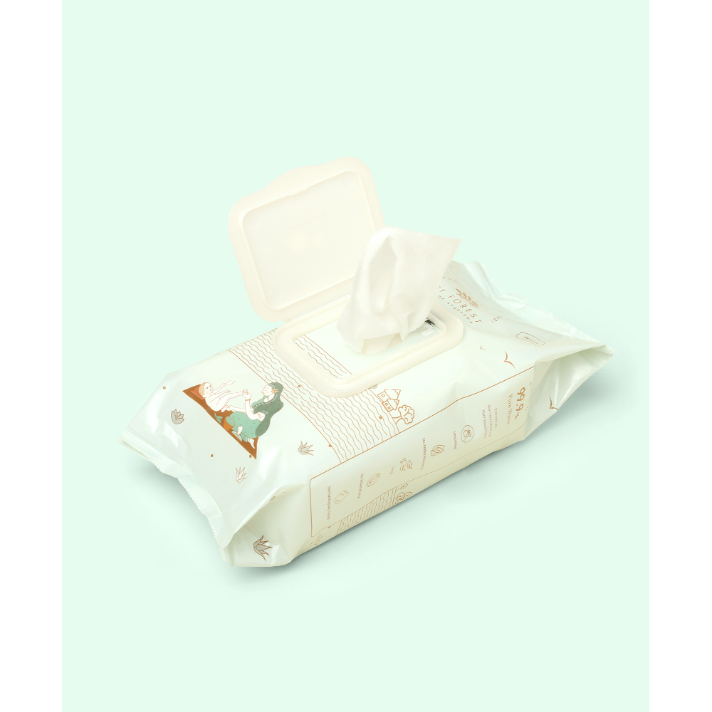 Baby Forest Mulmul Water Based Baby Wipes